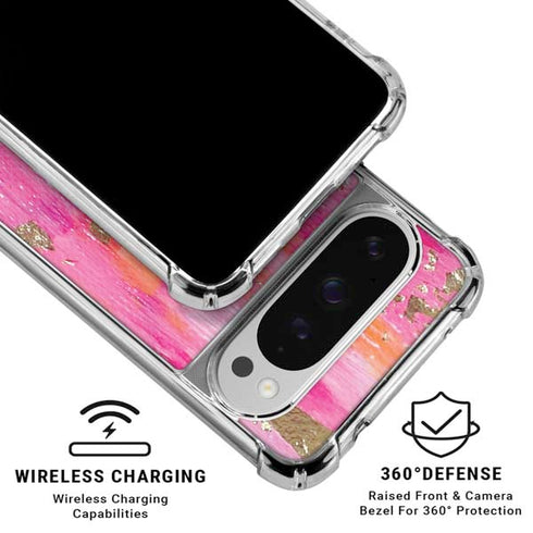 Gold Dust by Etta Vee Google Pixel 10 Pro XL Clear Case